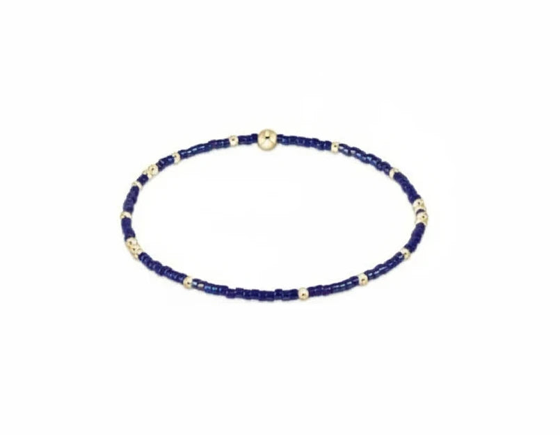 E Newton Hope Unwritten Bracelet - Blue Metallic