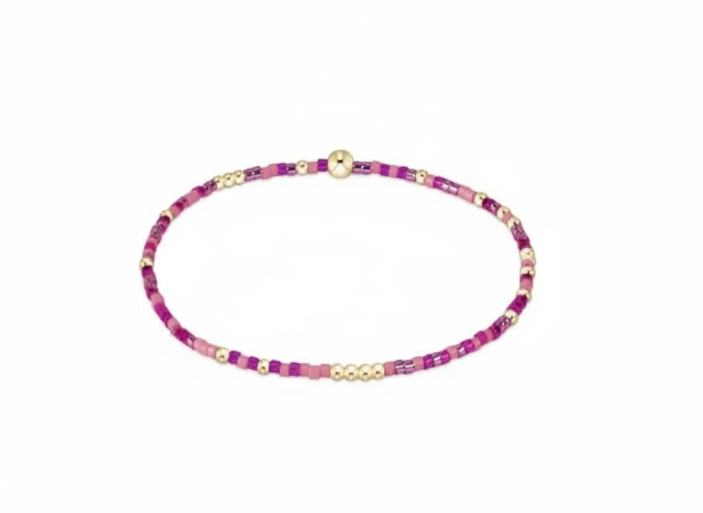 E Newton Hope Unwritten Bracelet - Back to the Fuchsia