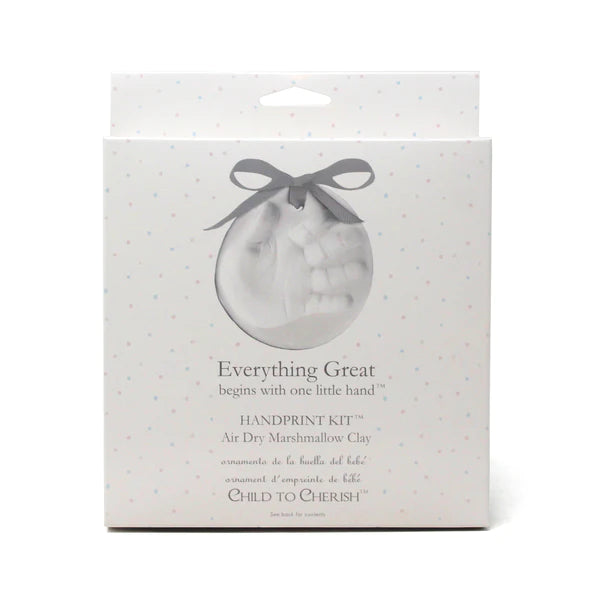 Everyday Marshmallow Clay Handprint Kit