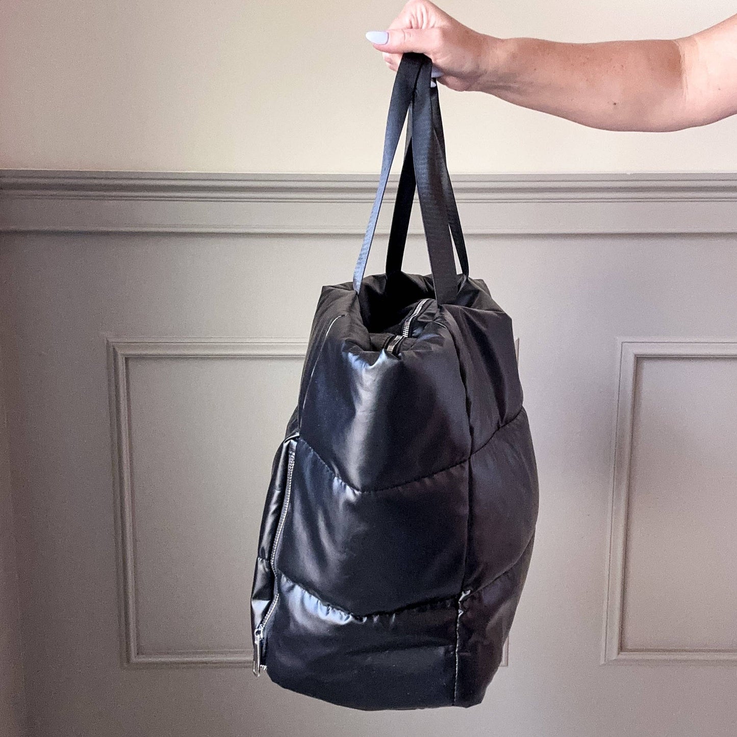 Wet/Dry Puffer Weekender Bag