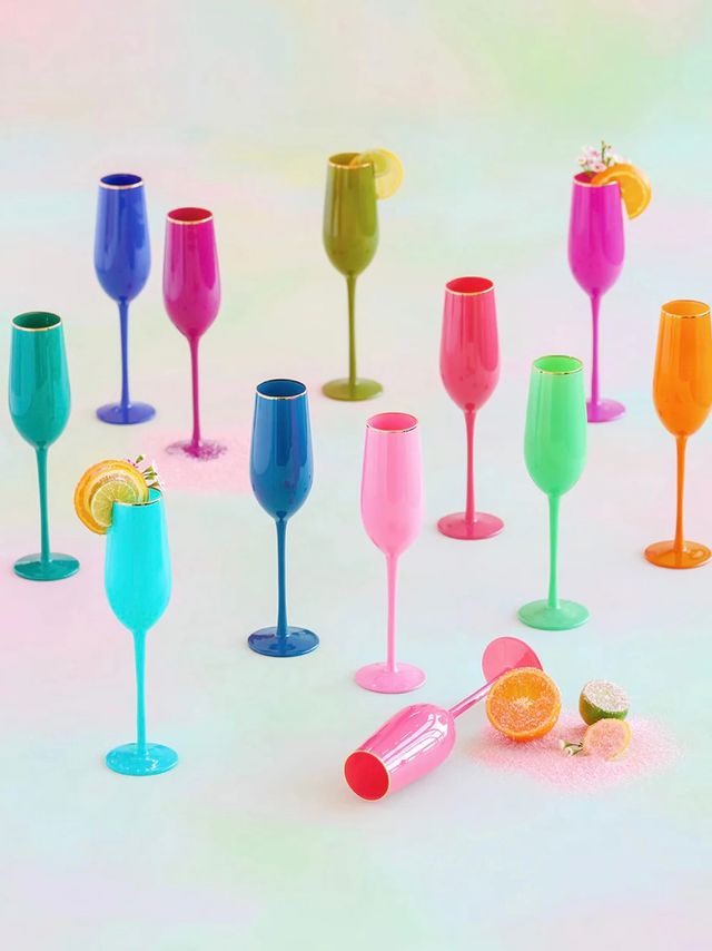 Sugar Plum Champagne Flute