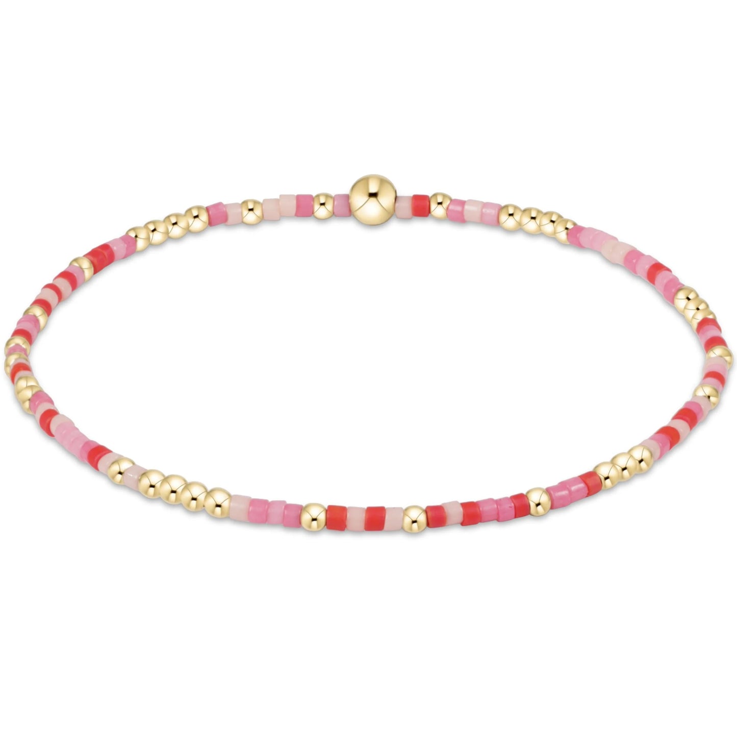 Egirl Hope Unwritten Pattern 2mm Bead Bracelet