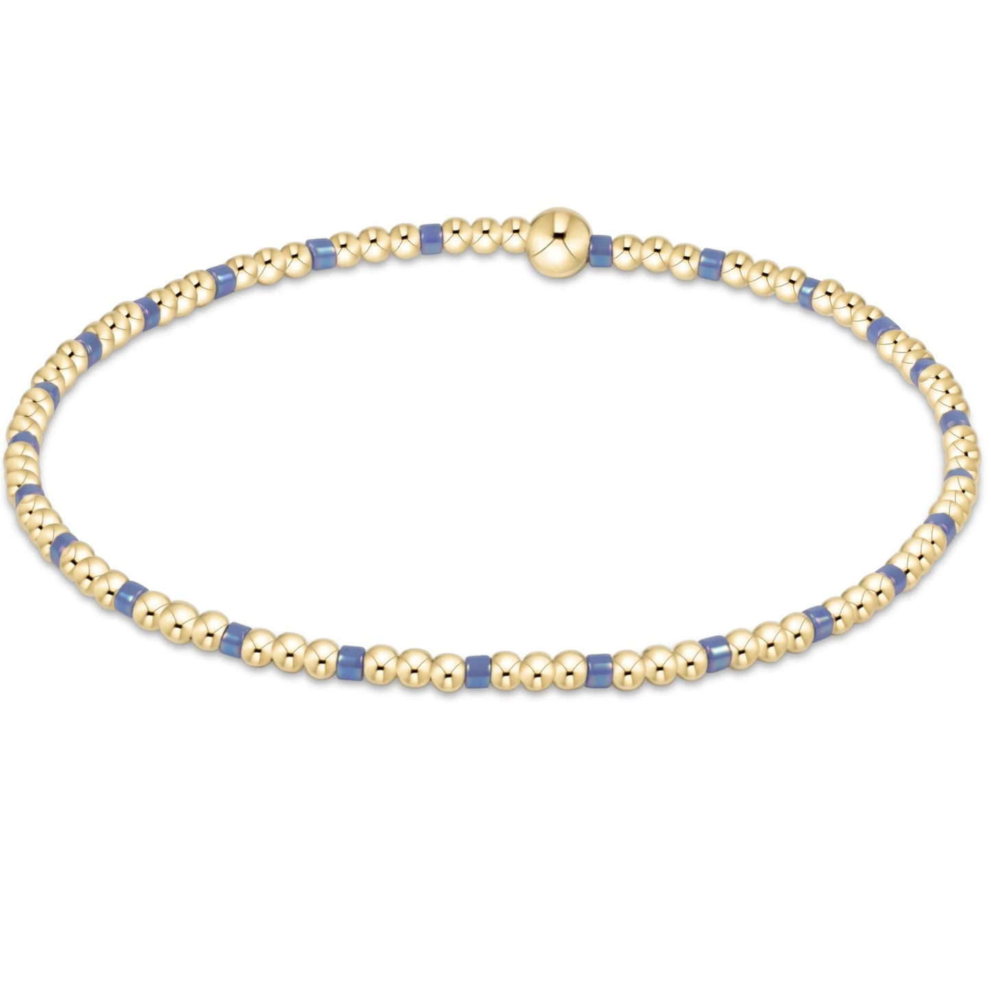Egirl Hope Sincerity Pattern 2mm Bead Bracelet