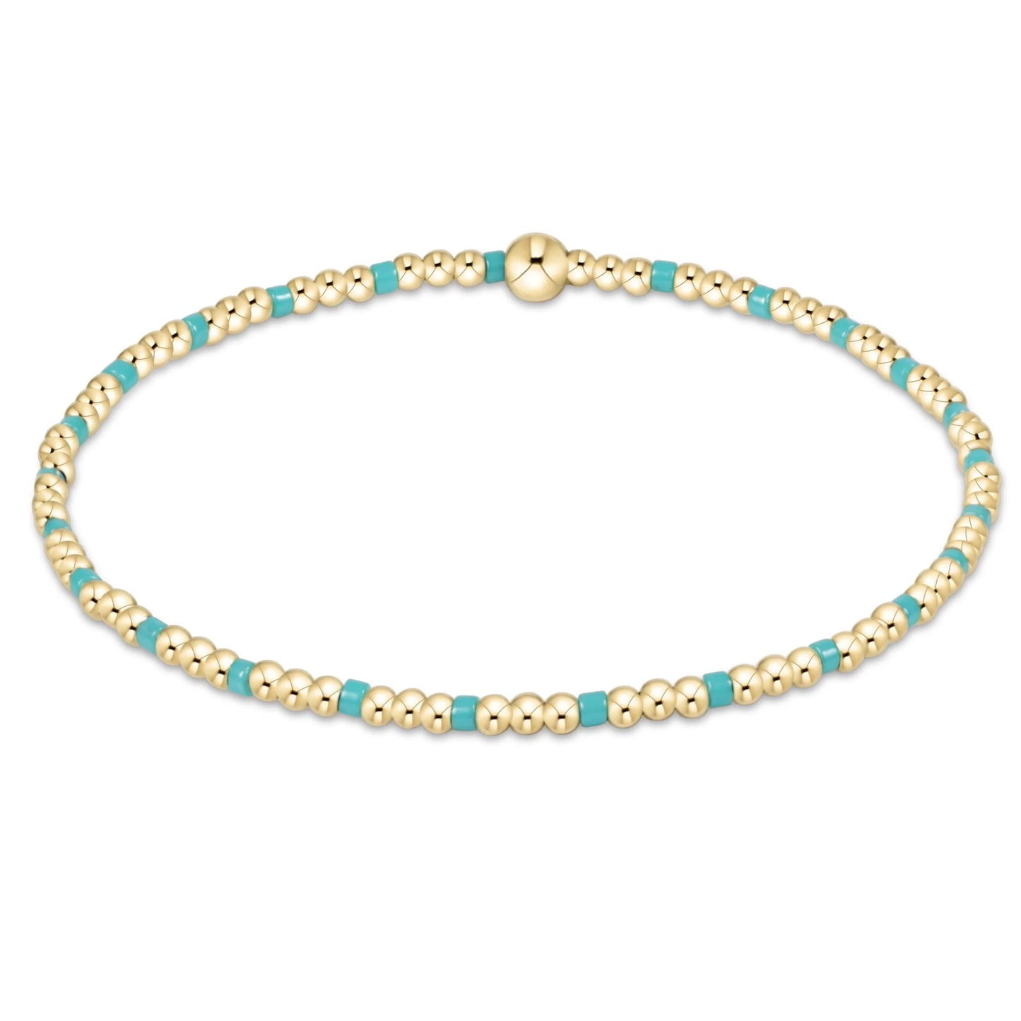 Egirl Hope Sincerity Pattern 2mm Bead Bracelet