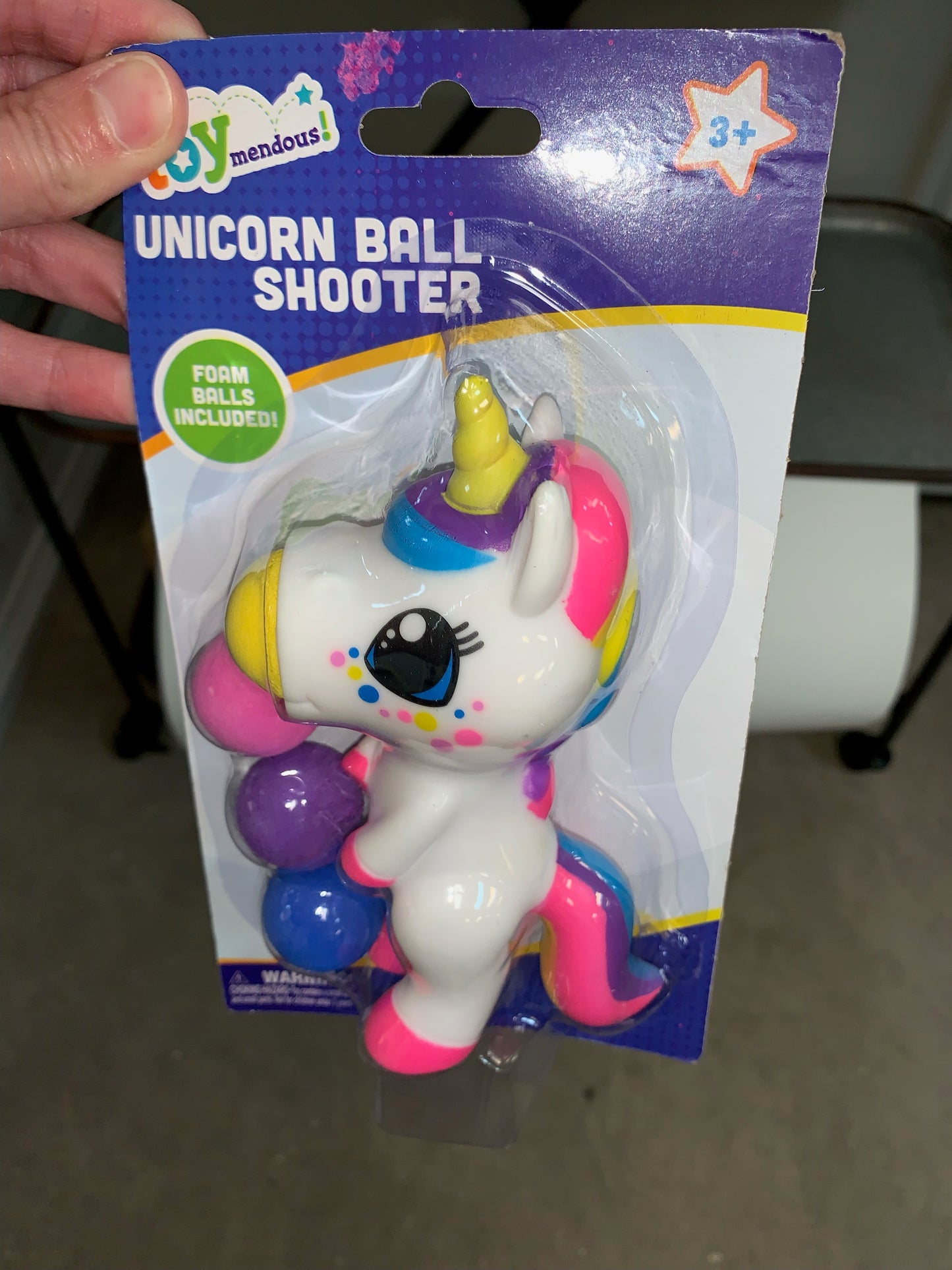 TOYMENDOUS - Unicorn Ball Shooter