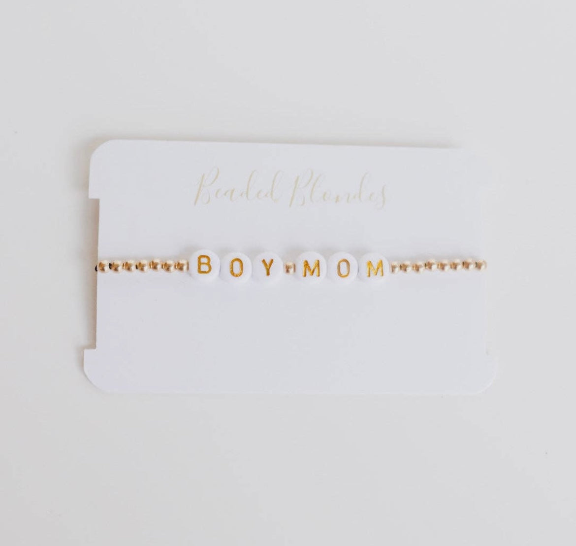 Boy Mom Bracelet