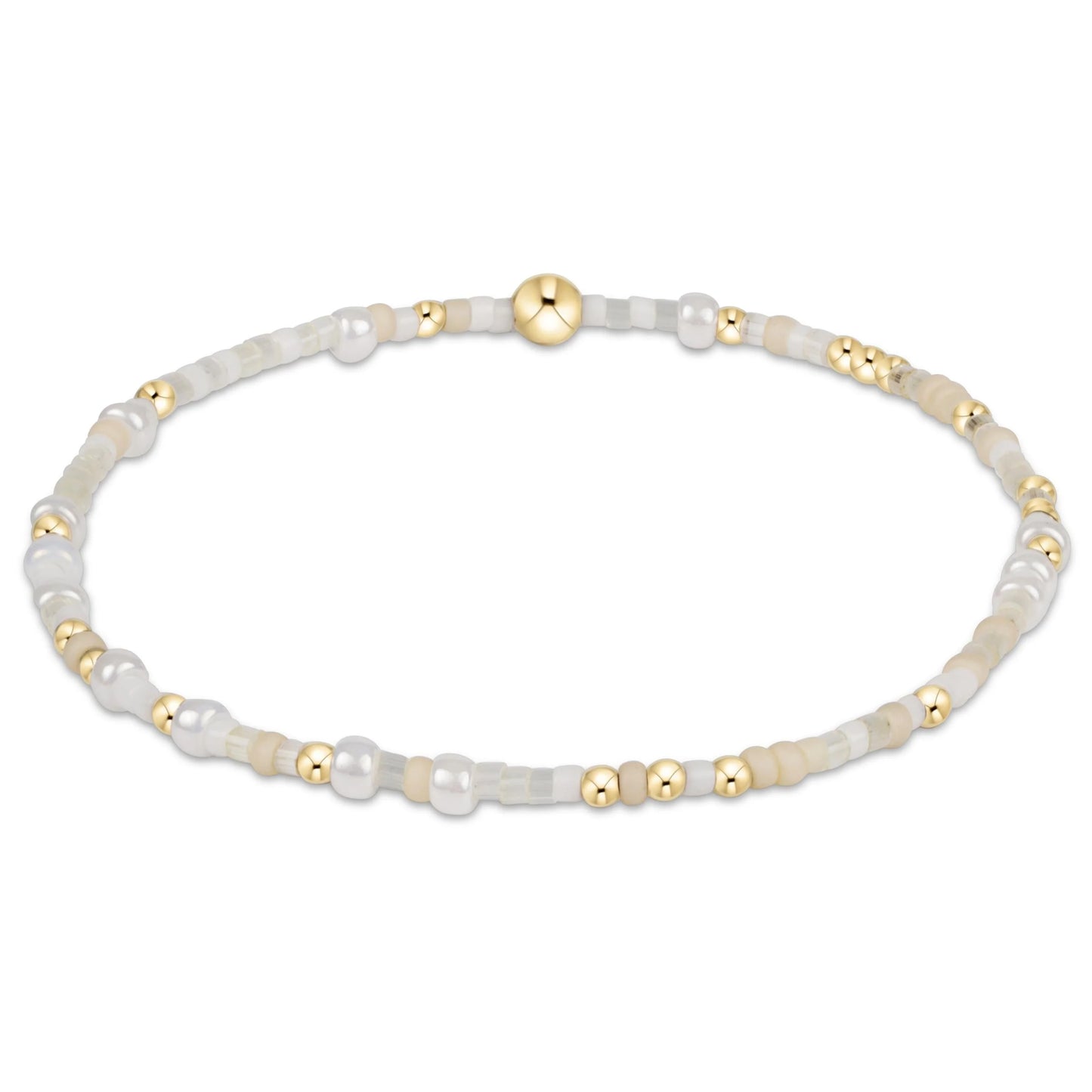 Egirl Hope Unwritten Pattern 2mm Bead Bracelet