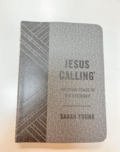 Load image into Gallery viewer, Jesus Calling- Grey, Leather 365 Day Devotional
