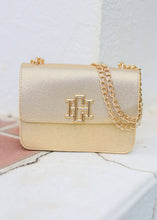 Load image into Gallery viewer, Rory Crossbody GOLD SAFFIANO
