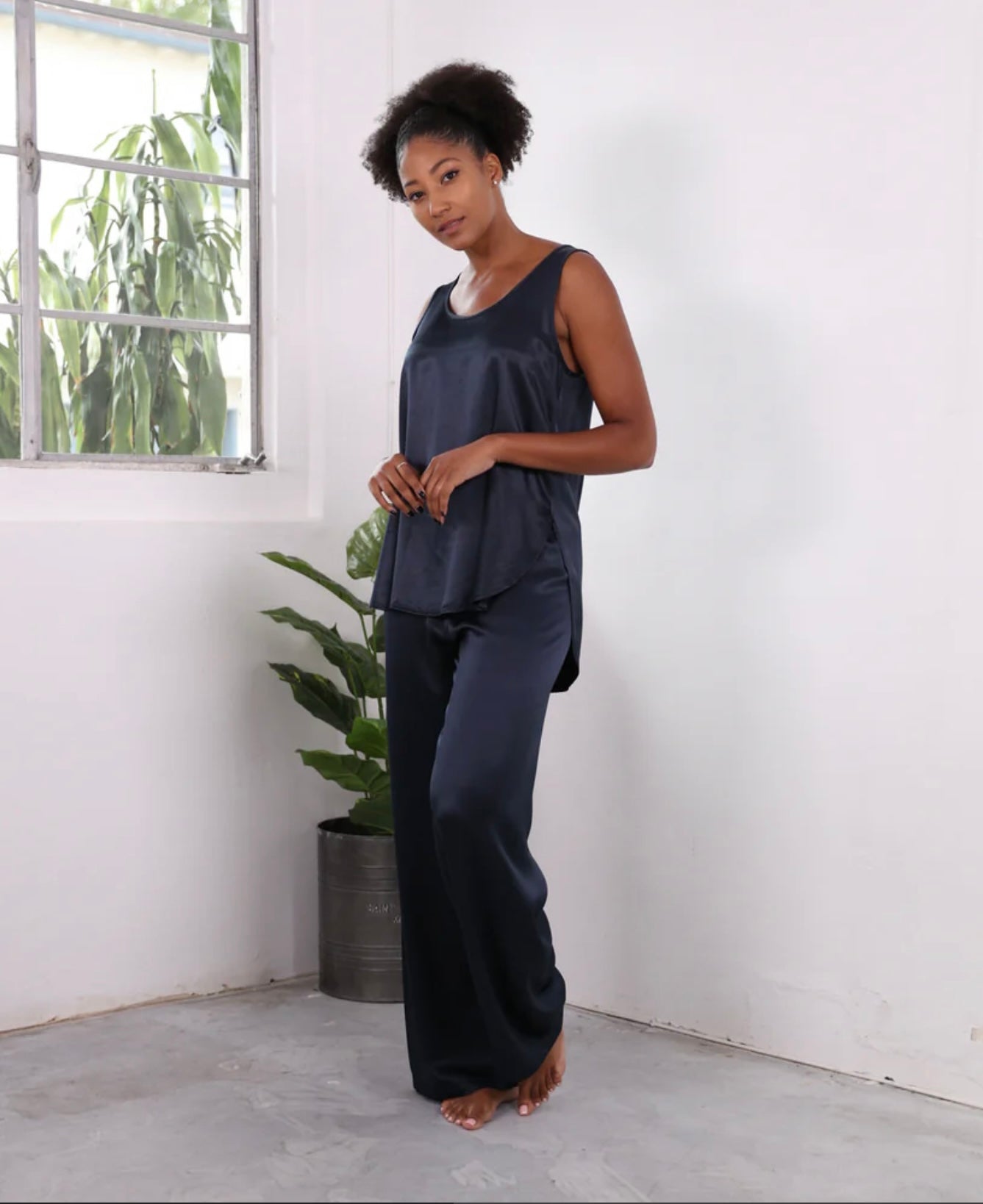 PJ Harlow Jolie Satin Sleep Pants