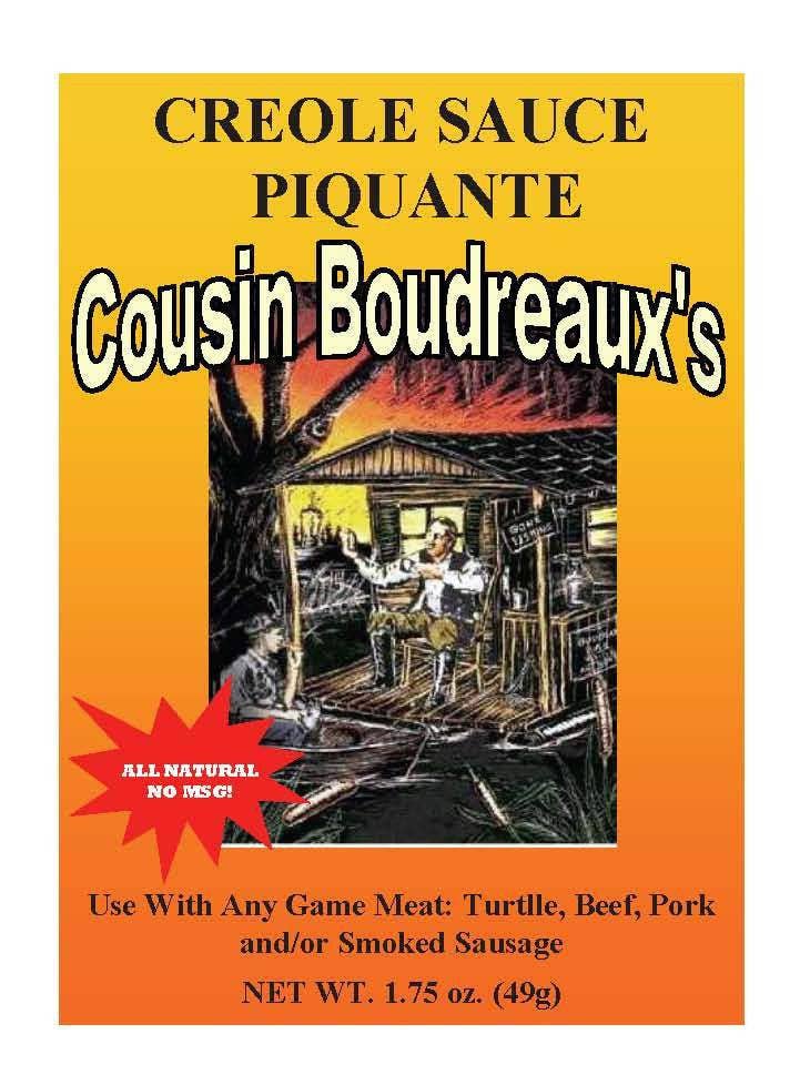 Cousin Boudreaux's Creole Sauce Piquant