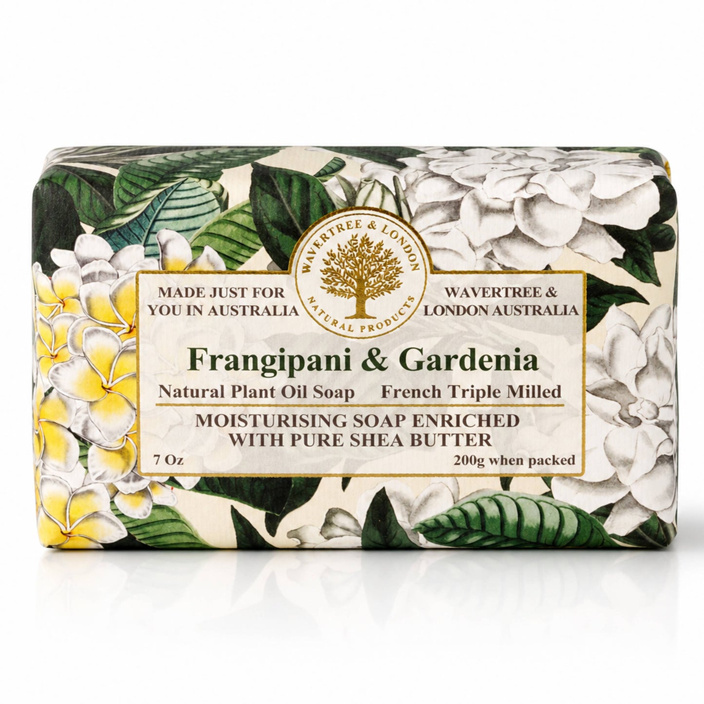 Wavertree & London Frangipani & Gardenia Luxury Soap Bars