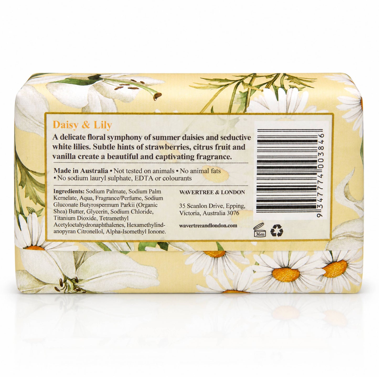 Wavertree & London Daisy & Lily Luxury Soap Bars