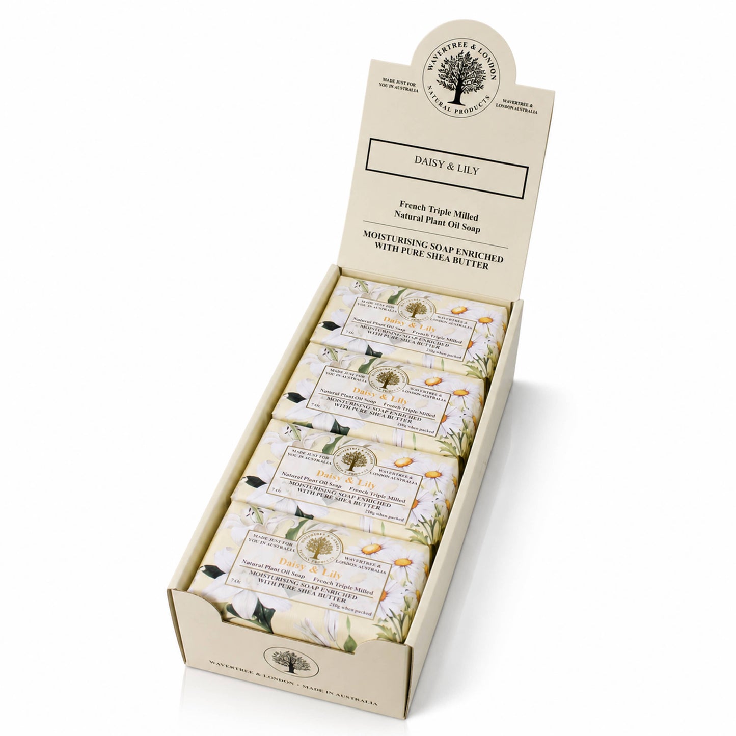 Wavertree & London Daisy & Lily Luxury Soap Bars
