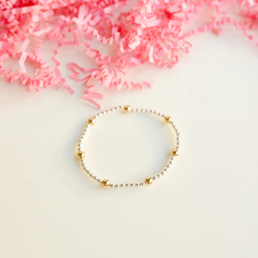 Olive Bracelet in Mixed Metal