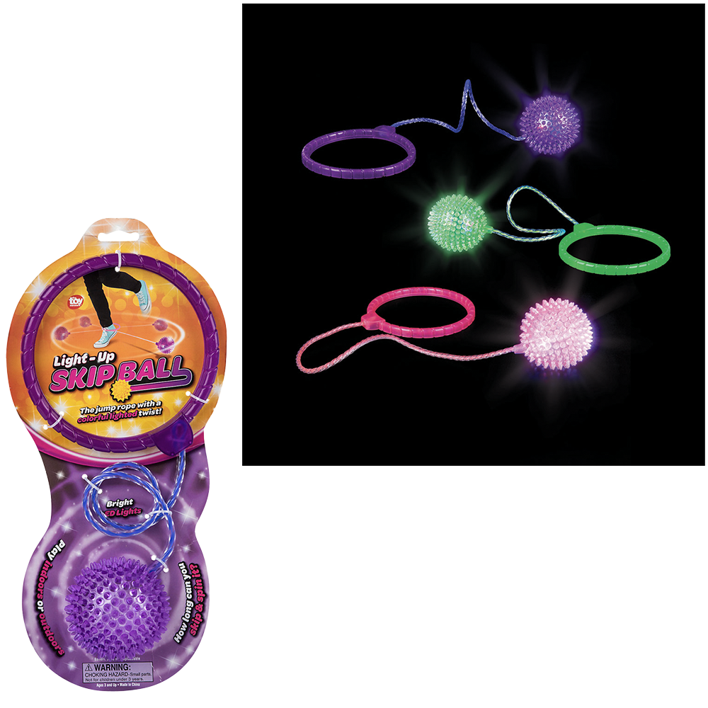 (T) LIGHT-UP SKIP BALL
