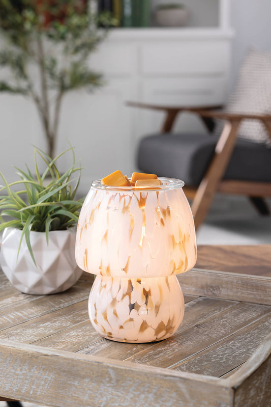 Art Glass Lamp Vintage Bulb Illumination Fragrance Warmer