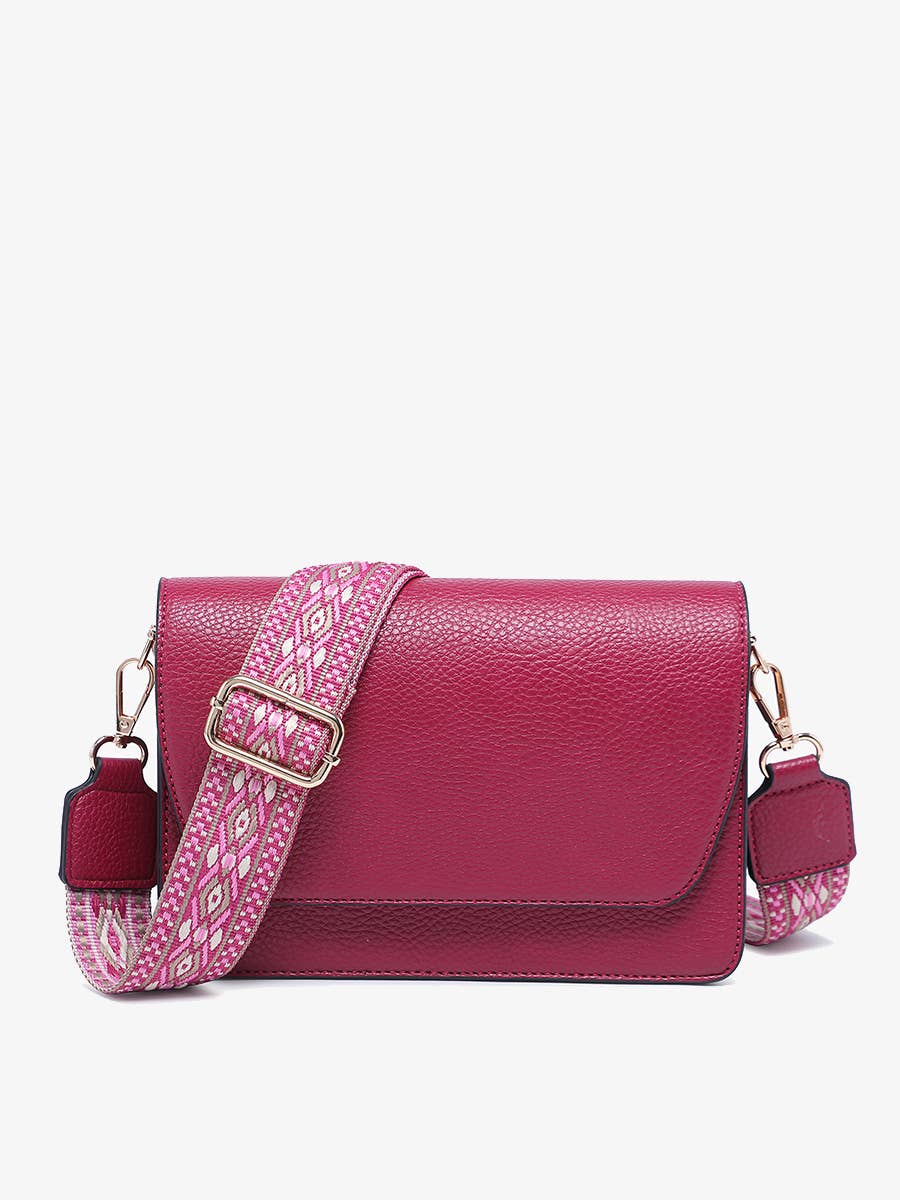 Noah Flapover Crossbody w/ Guitar Strap