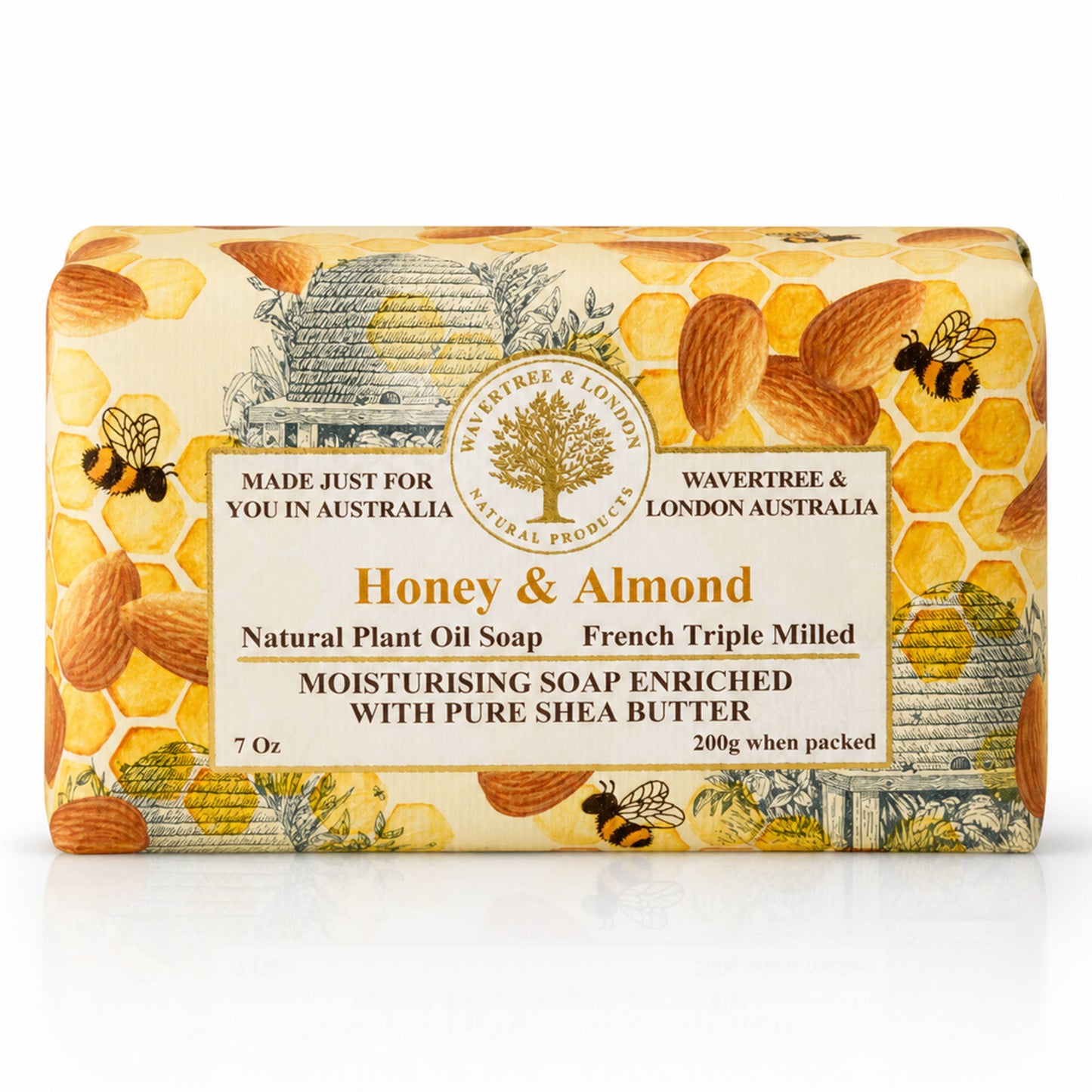 Wavertree & London Honey & Almond Luxury Soap Bars