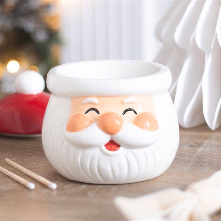 Jolly Santa Christmas Oil Burner and Wax Warmer