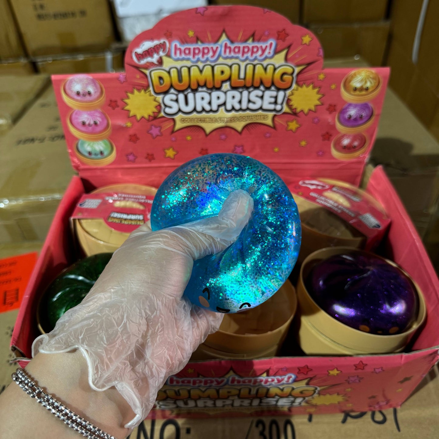 Sugar Squeeze Glitter WRAPPED Dumpling | A148