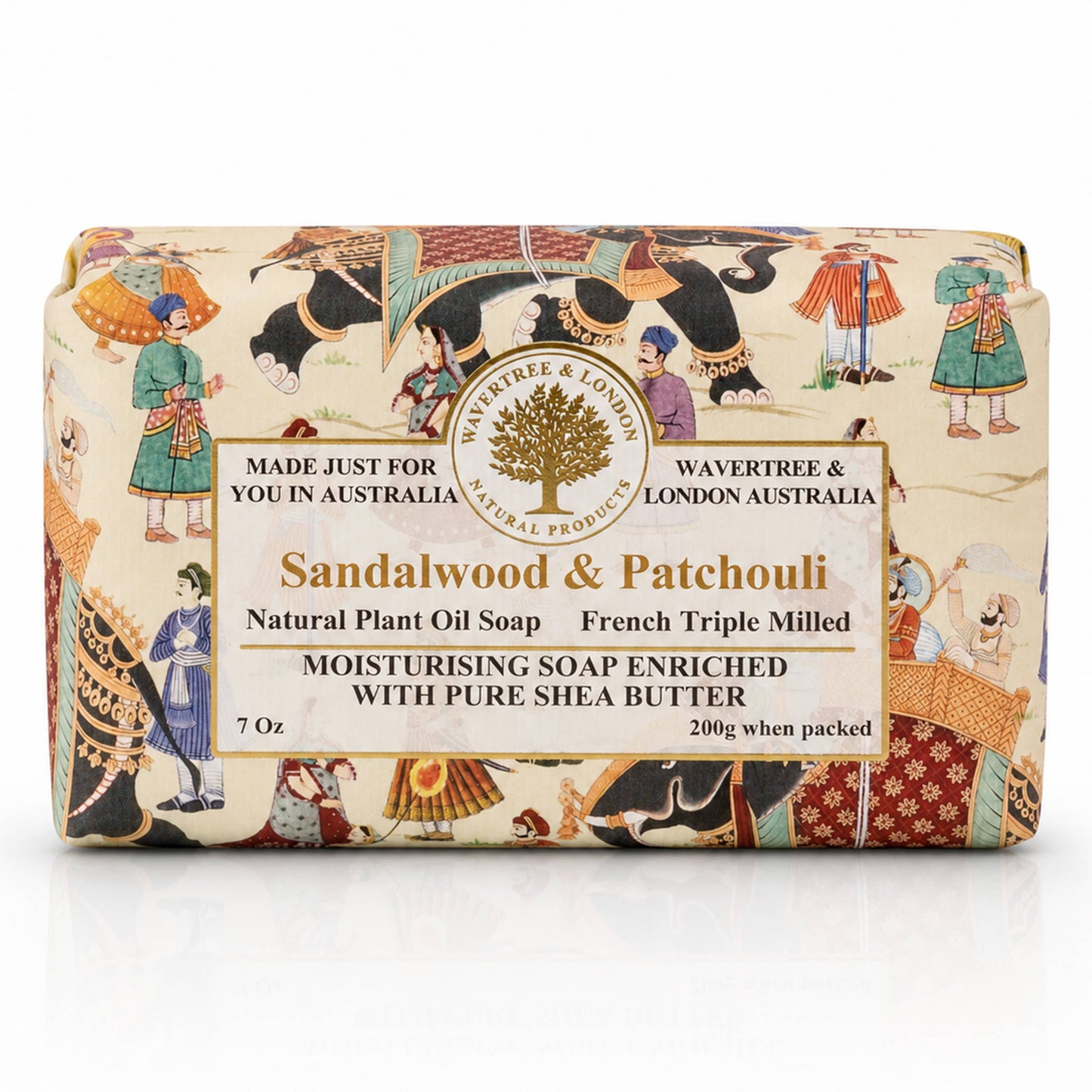 Wavertree & London Sandalwood & Patchouli  Luxury Soap Bars