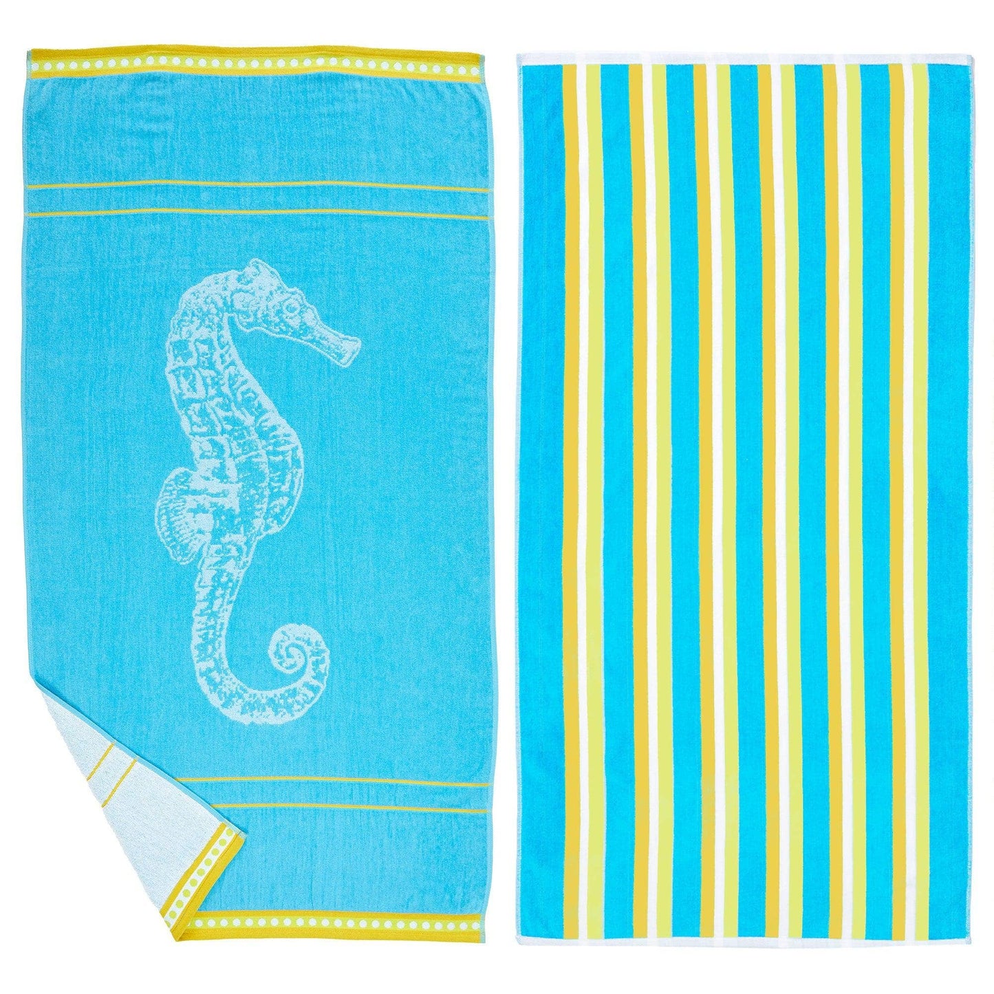 100% Cotton Jacquard Beach Towels | Playa Collection