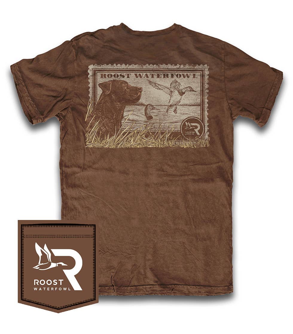 Roost Brown Lab Stamp (RW-238)