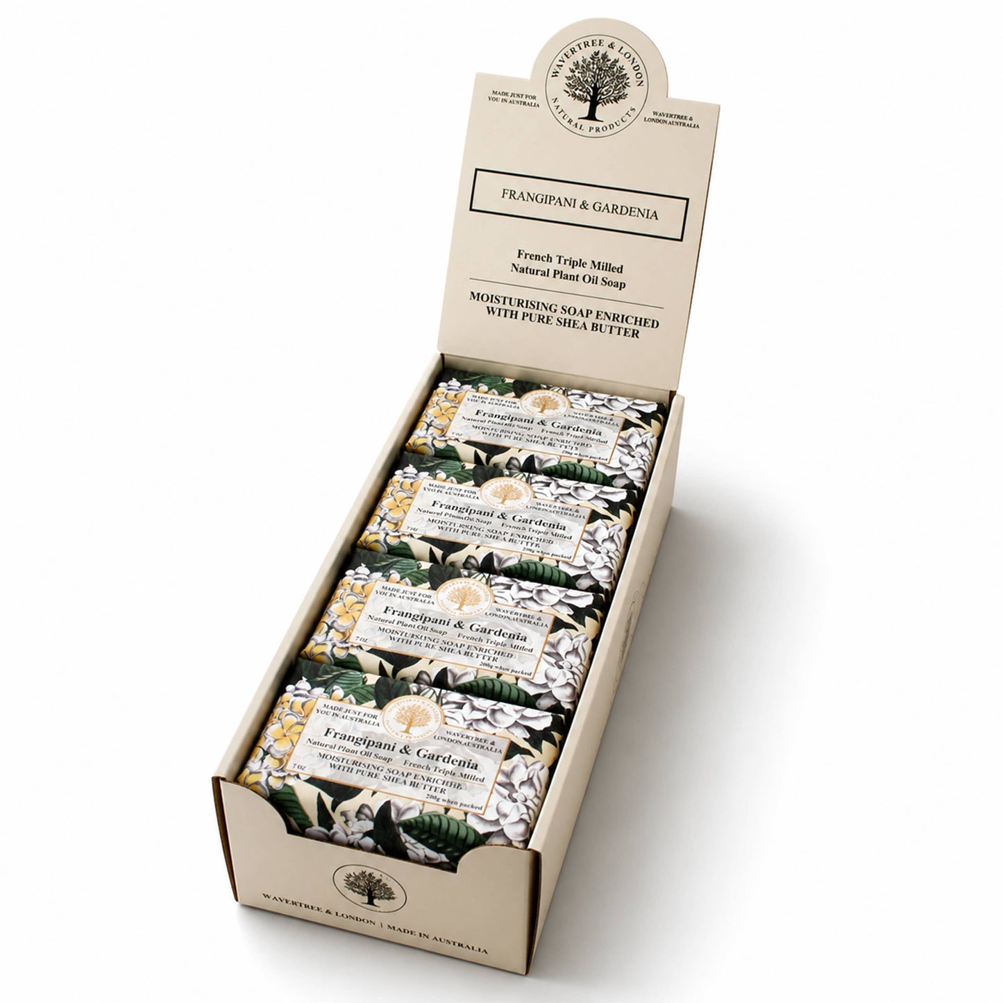 Wavertree & London Frangipani & Gardenia Luxury Soap Bars