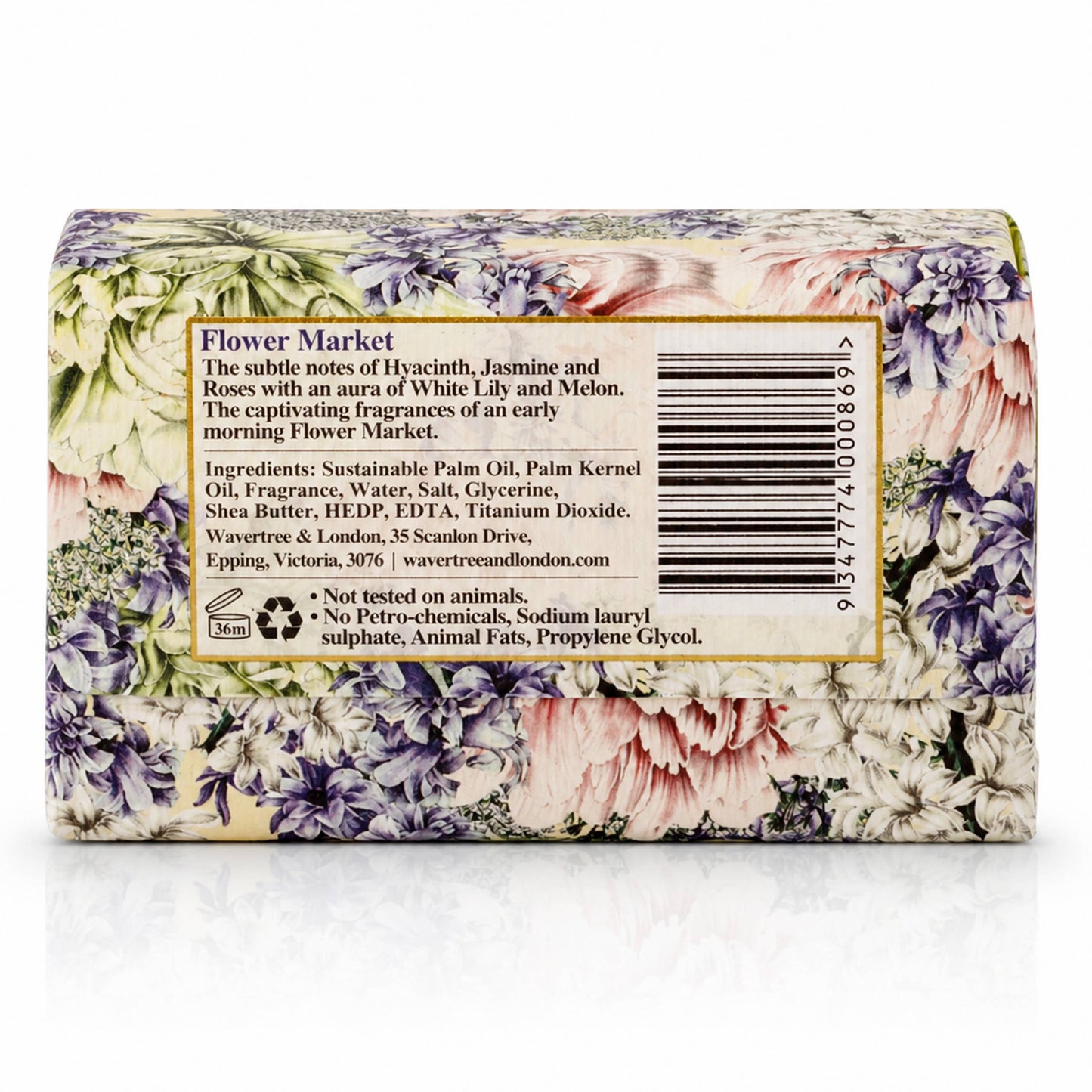 Wavertree & London Flower Market Luxury  Soap Bars