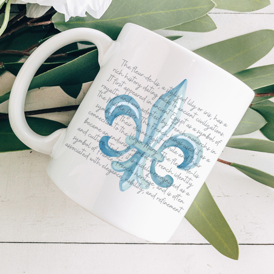 Fleur De Lis Definition Mug