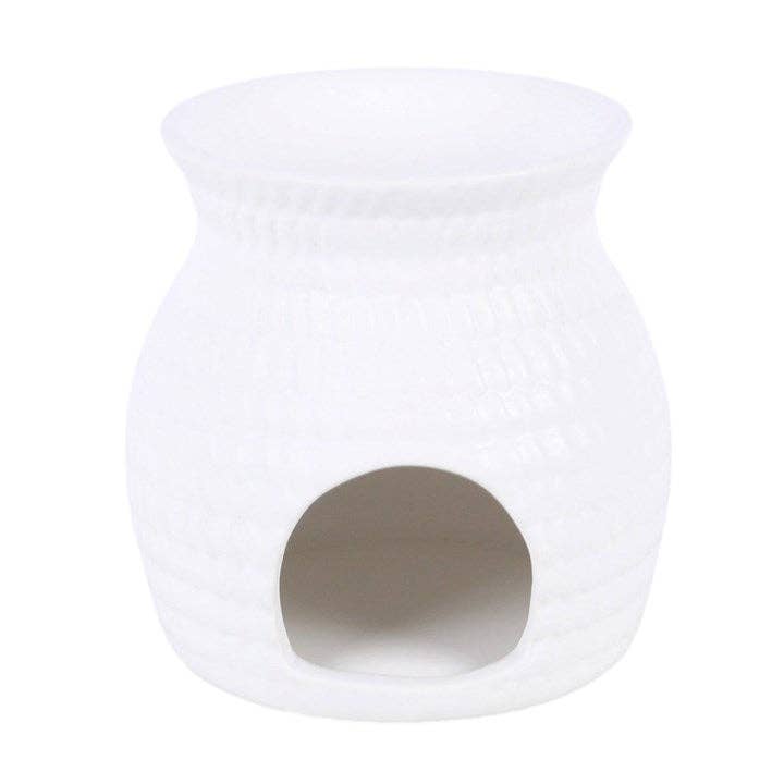Woven Basket Effect Oil Burner and Wax Warmer