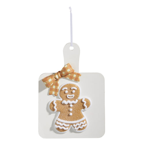 Gingerbread Cookie Cutting Board Ornament
