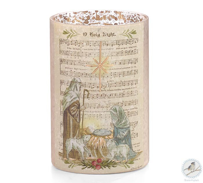 Holy Family Melody Candleholder