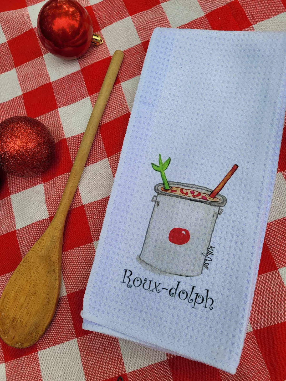 Christmas Tea Towel Roux-Dolph