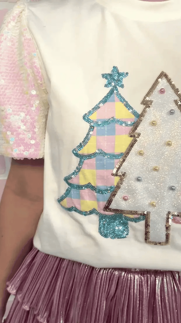 Festive Forest on Princess Top