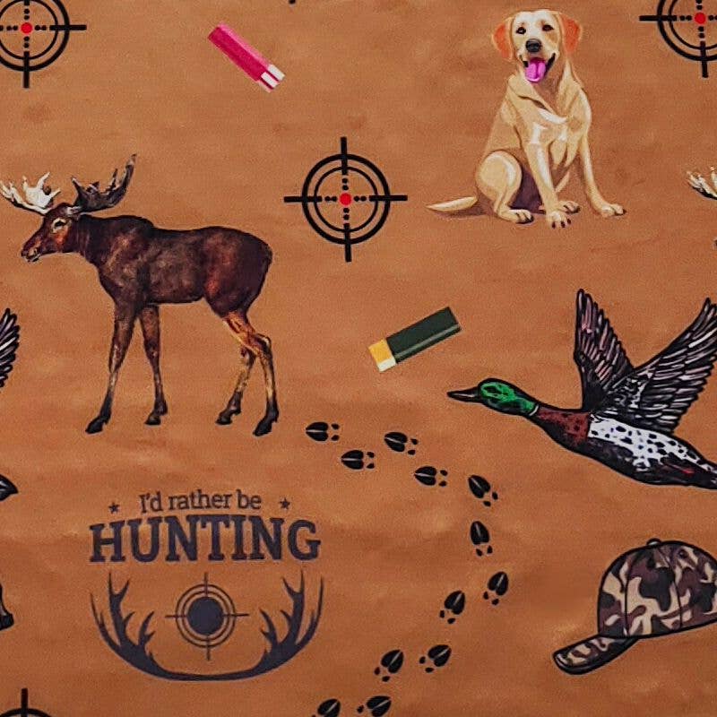 I'd Rather be Hunting Blanket