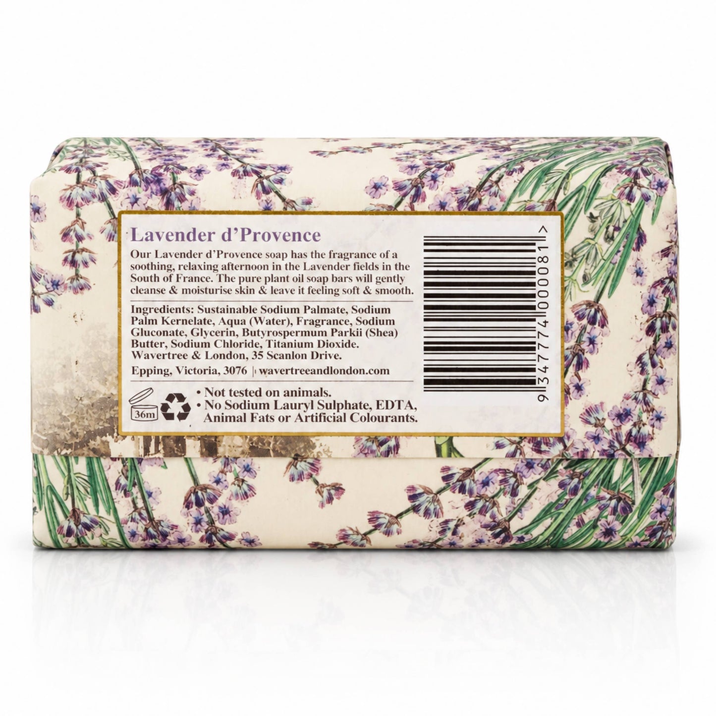 Wavertree & London Lavender D'Provence Luxury Soap Bars