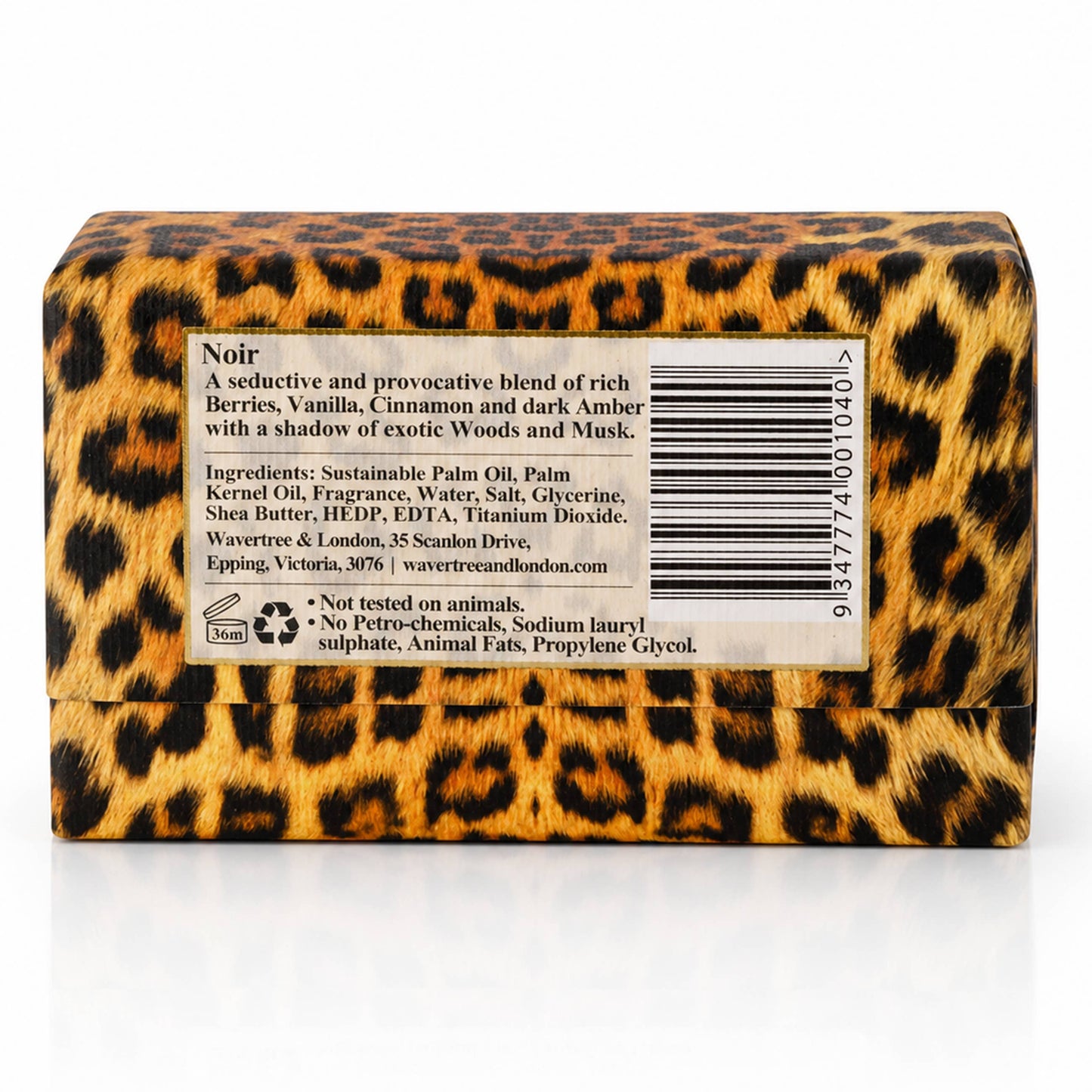 Wavertree & London Noir  Luxury Soap Bars