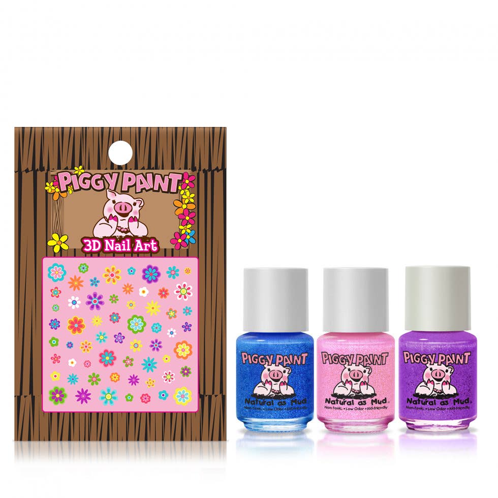 Shimmer & Sparkle Gift Set Non-Toxic Kids Nail Polish