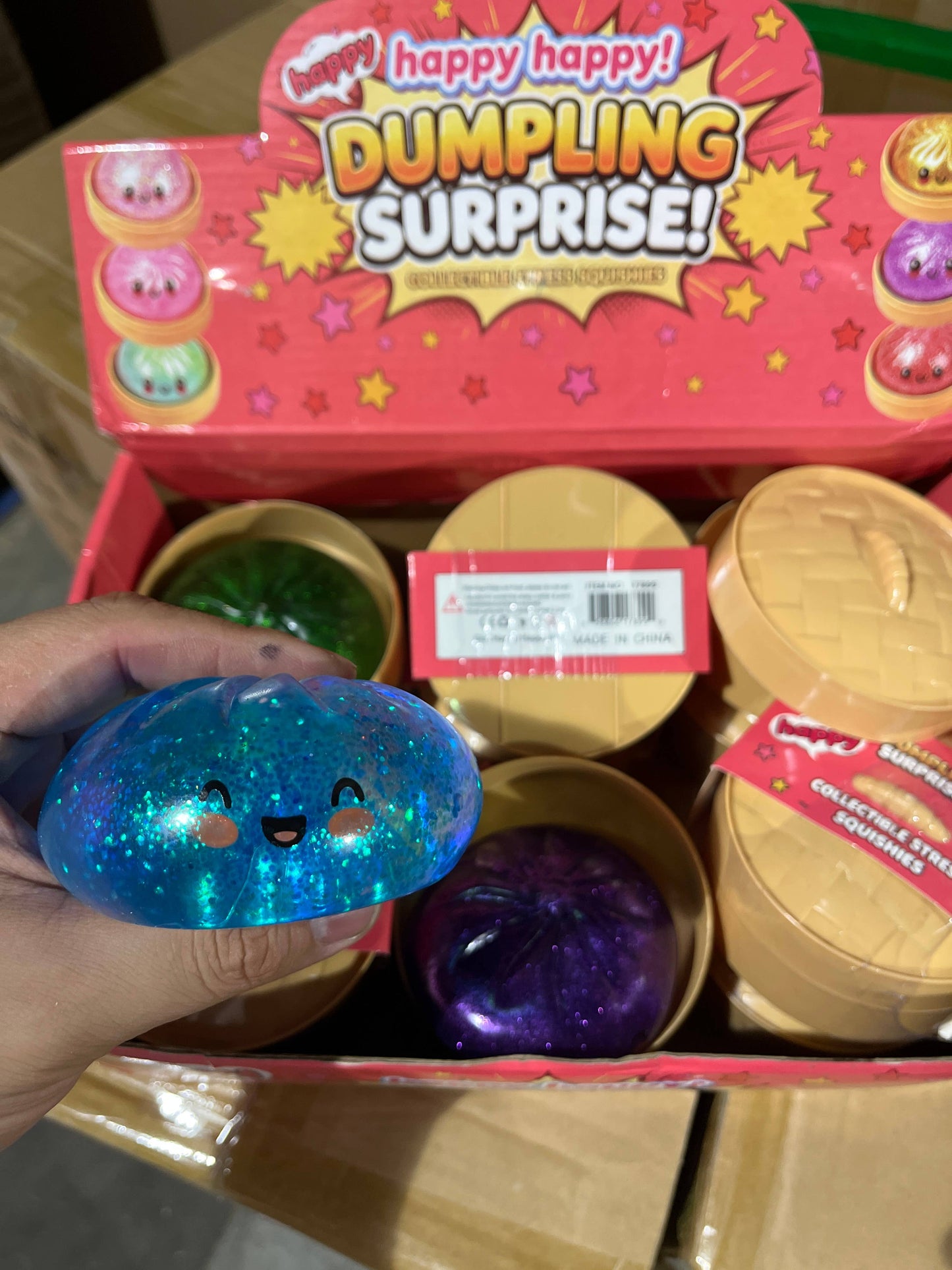 Sugar Squeeze Glitter WRAPPED Dumpling | A148