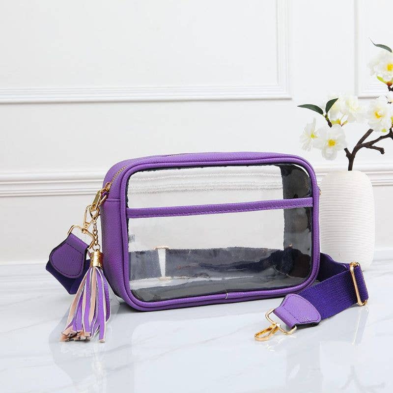 Game Day Stadium Rectangle Clear Bags