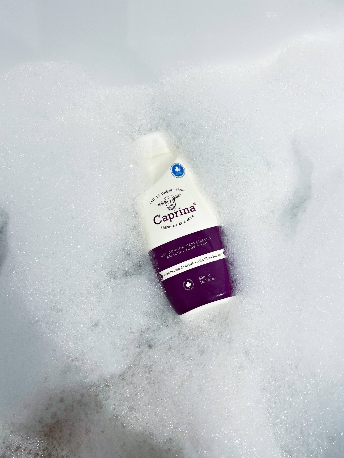 Caprina Goat Milk Body Wash - Shea Butter 16.9 oz.