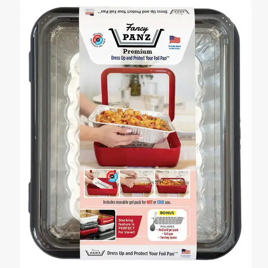 Fancy Panz Premium Set - Pan Frame w/Lid & Gel Pack - Platinum