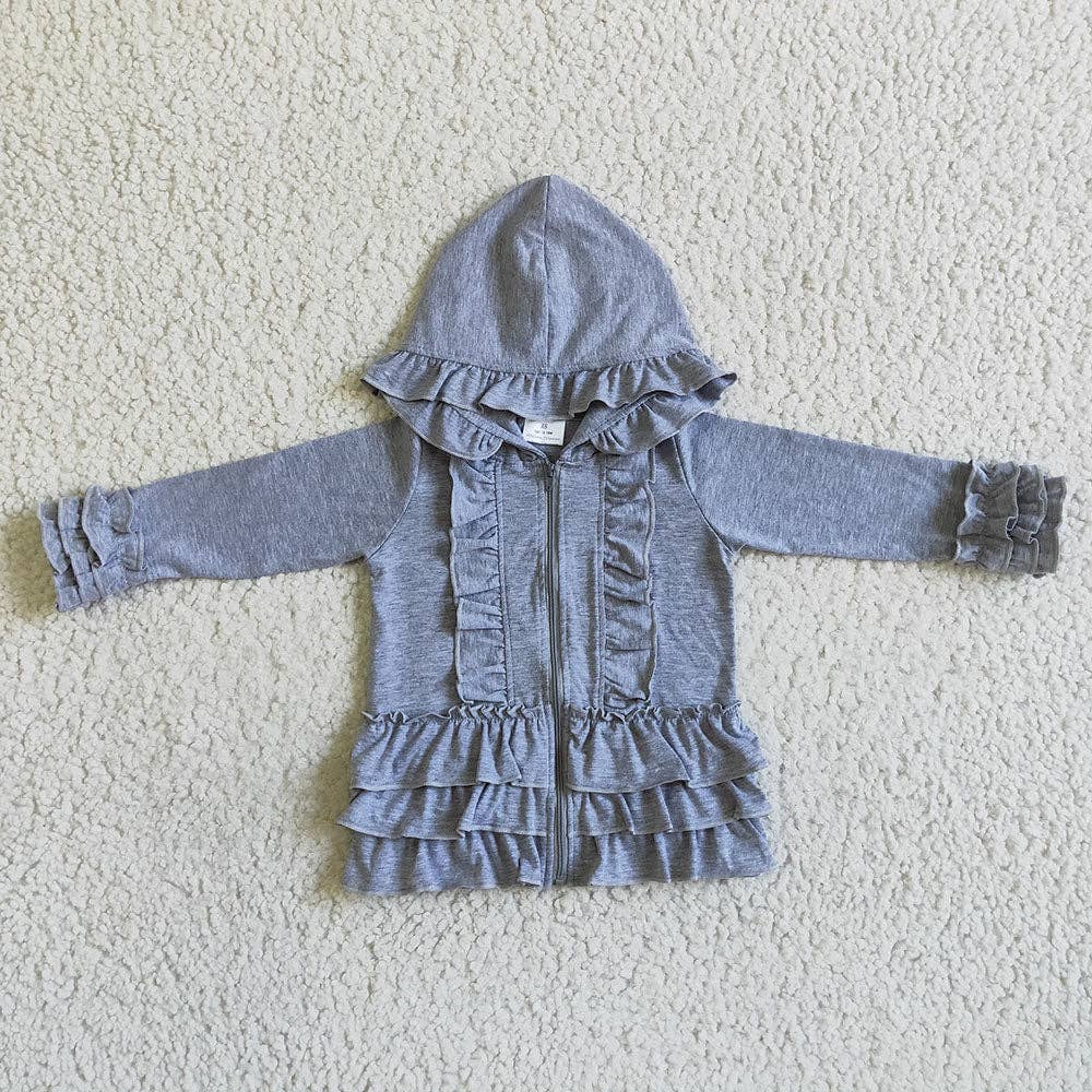Girls Ruffle Jacket