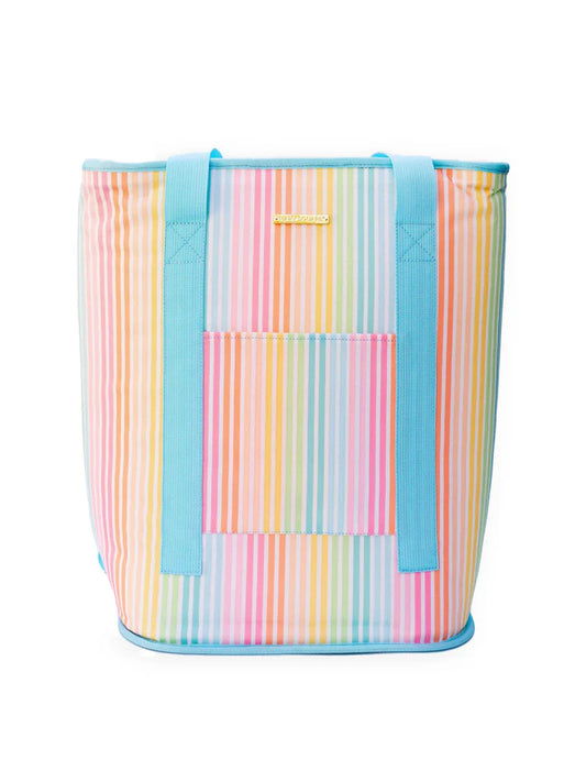 Sunset Stripe Cooler Backpack