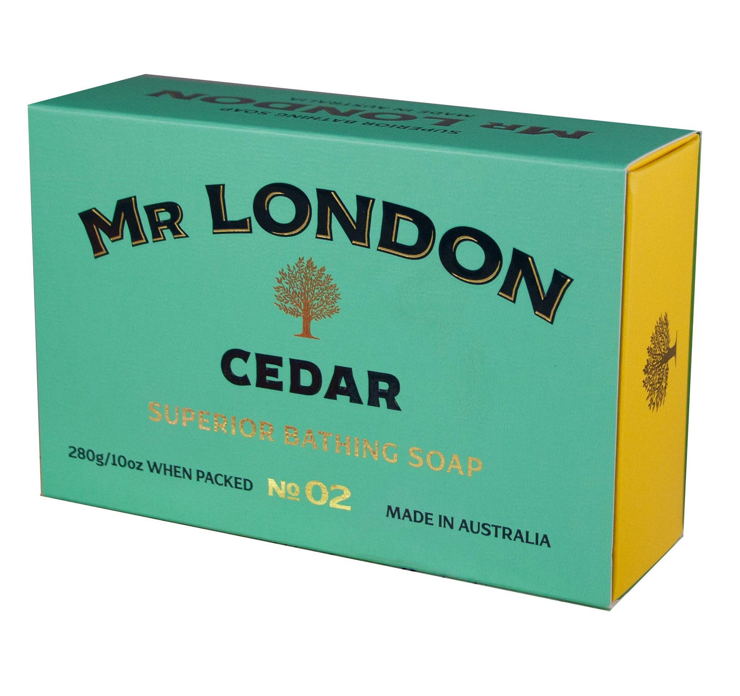 Mr. London CEDAR Men's Soap Bar (4) - 10oz bar