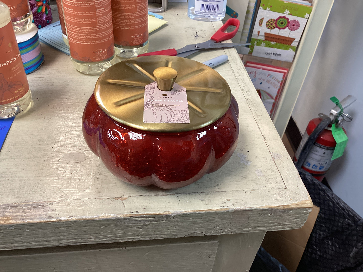 Pumpkin 15oz laurel candle
