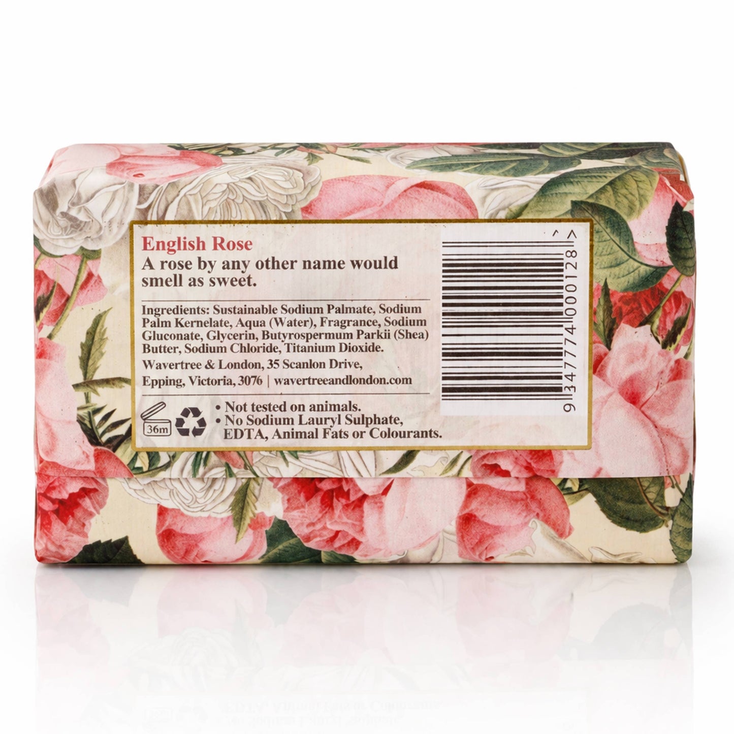 Wavertree & London English Rose Luxury Soap Bars