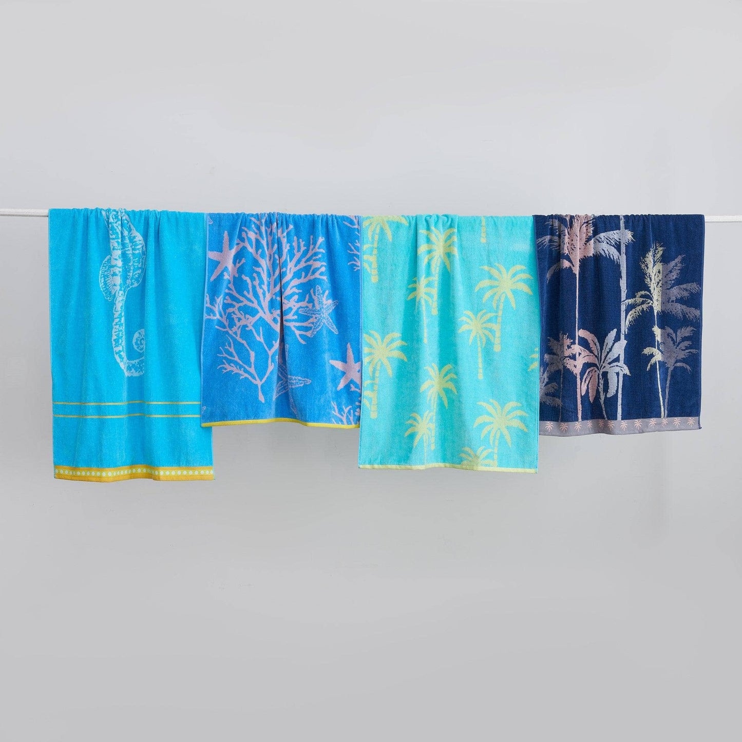 100% Cotton Jacquard Beach Towels | Playa Collection